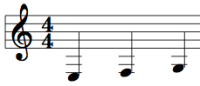 クラリネットで低いミファソのロングトーンの練習